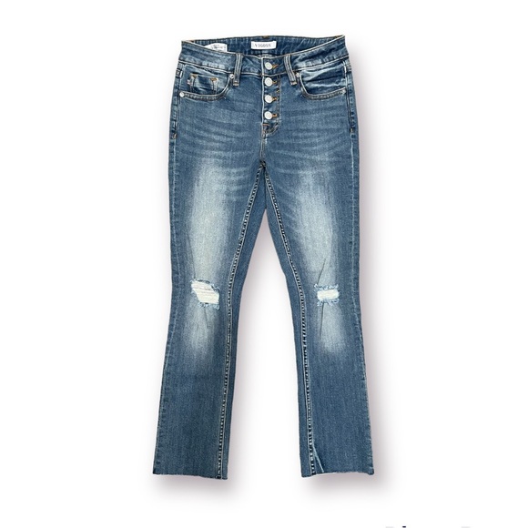 Vigoss Stevie Cropped Straight Jeans - Picture 2 of 8